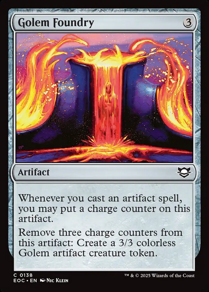 Golem Foundry (Commander: Edge of Eternities)  | Good Games North