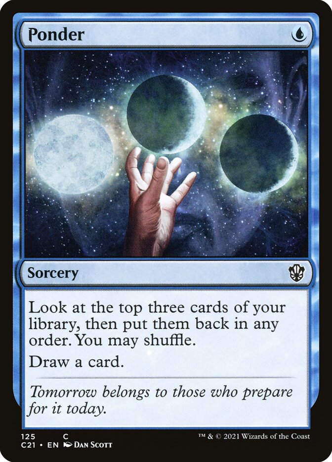 Ponder 125/81 (Commander 2021)  | Good Games North