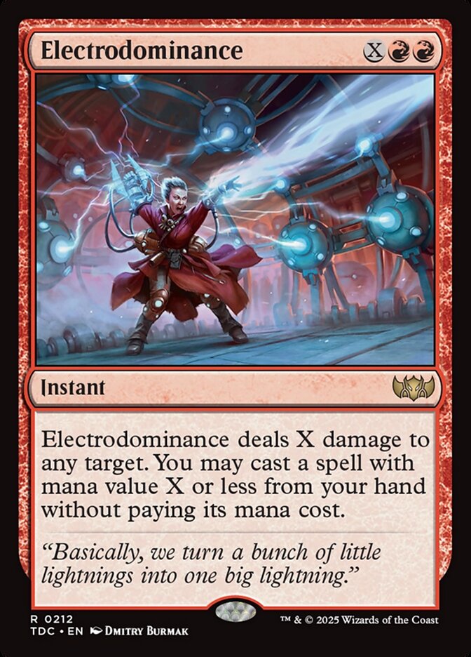 Electrodominance (Commander: Tarkir: Dragonstorm)  | Good Games North