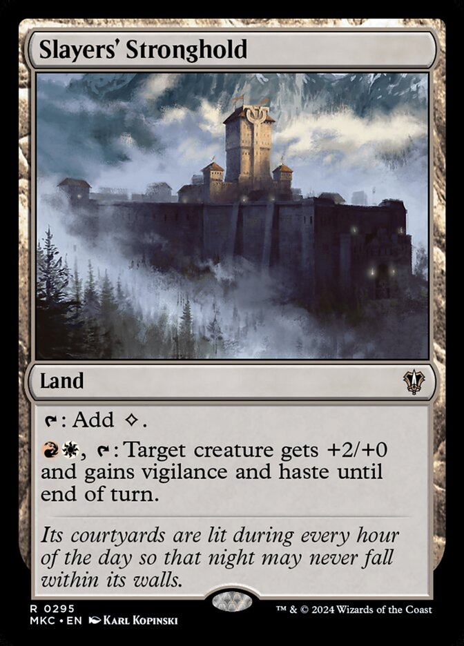 Slayers' Stronghold 295/311 (Commander: Murders at Karlov Manor)  | Good Games North