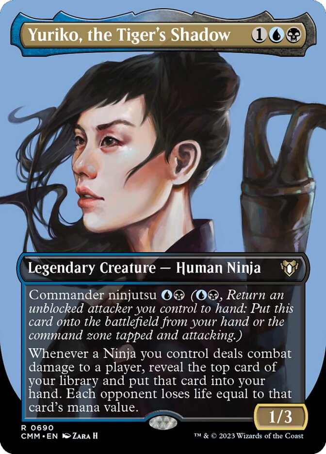 Yuriko, the Tiger's Shadow 690/451 (Commander Masters)  - Borderless | Good Games North