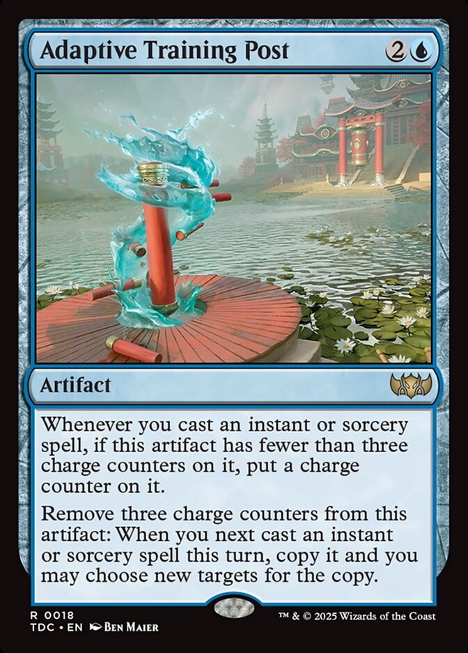 Adaptive Training Post (Commander: Tarkir: Dragonstorm)  | Good Games North