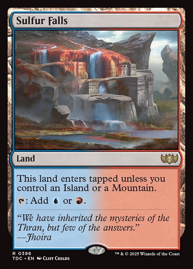 Sulfur Falls 396 (Commander: Tarkir: Dragonstorm)  | Good Games North