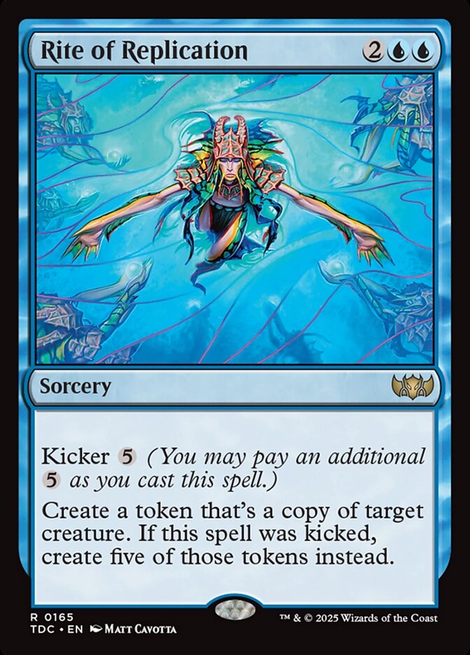 Rite of Replication 165 (Commander: Tarkir: Dragonstorm)  | Good Games North