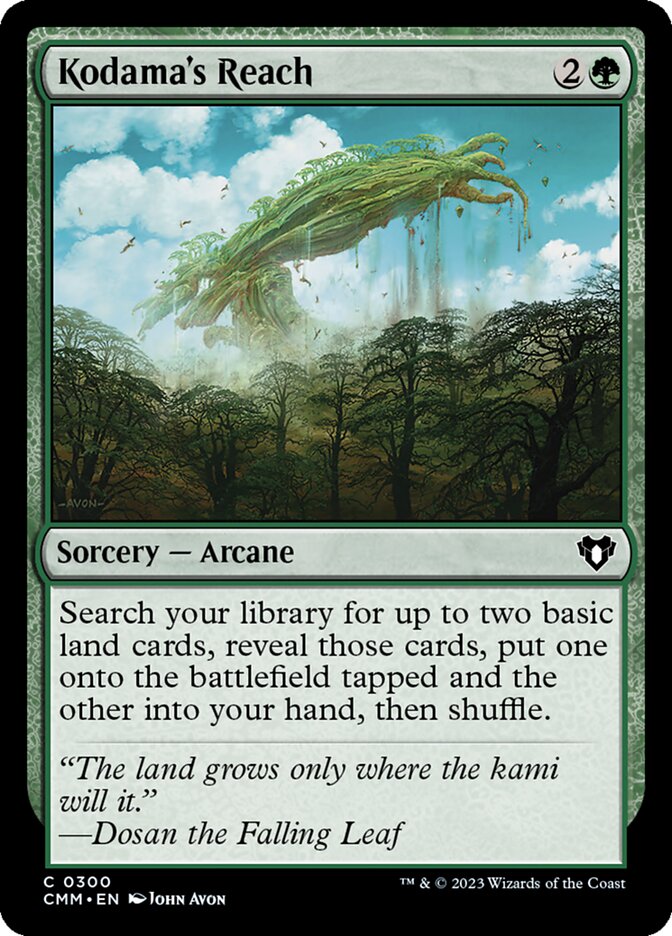 Kodama's Reach 300/451 (Commander Masters)  | Good Games North