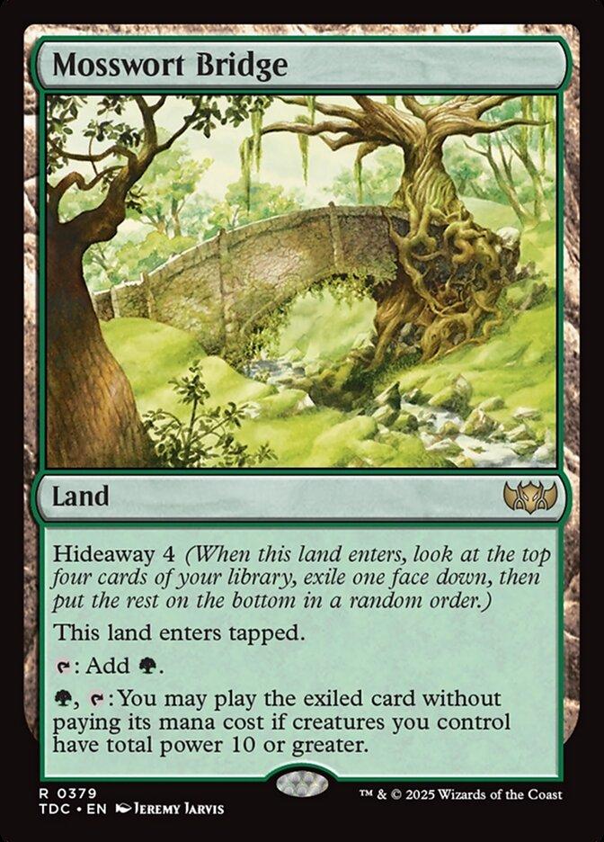 Mosswort Bridge 379 (Commander: Tarkir: Dragonstorm)  | Good Games North