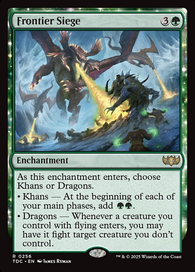 Frontier Siege 256 (Commander: Tarkir: Dragonstorm)  | Good Games North