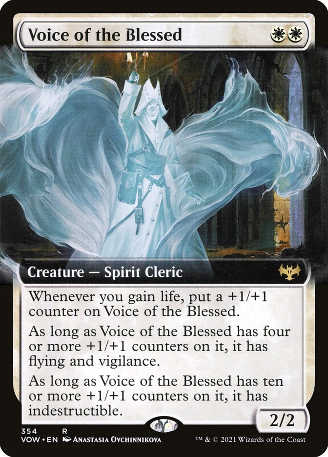 Voice of the Blessed Extended Art 354 (Innistrad: Crimson Vow)  | Good Games North