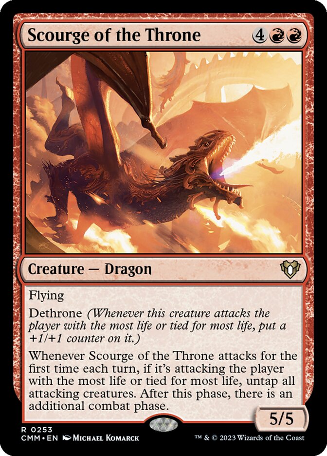 Scourge of the Throne 253 (Commander Masters)  | Good Games North