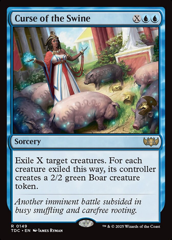 Curse of the Swine 149 (Commander: Tarkir: Dragonstorm)  | Good Games North