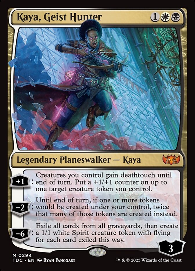 Kaya, Geist Hunter 294 (Commander: Tarkir: Dragonstorm)  | Good Games North