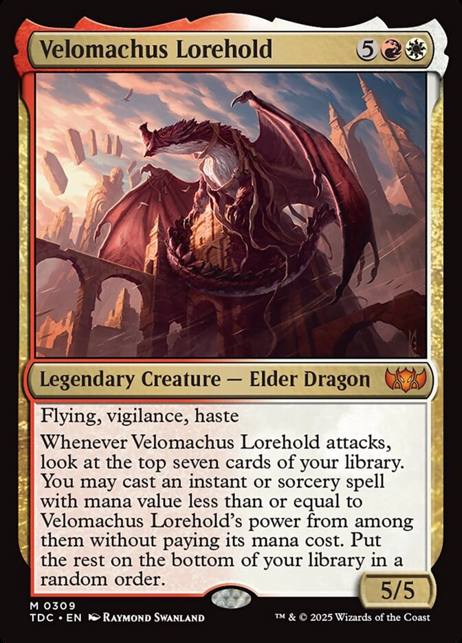Velomachus Lorehold 309 (Commander: Tarkir: Dragonstorm)  | Good Games North
