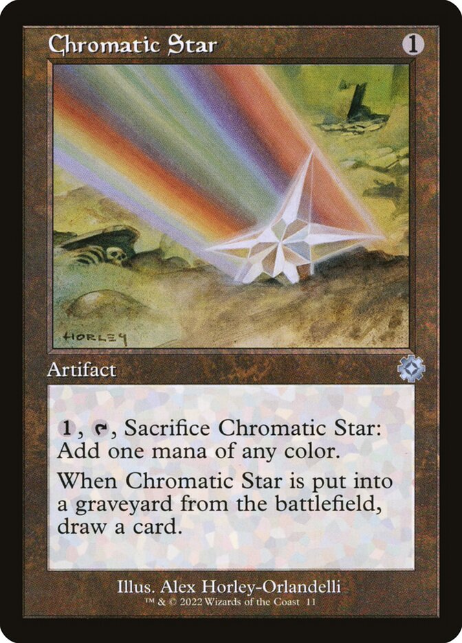 Chromatic Star 11 (The Brothers' War: Retro Frame Artifacts)  - Foil | Good Games North