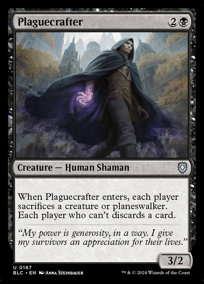 Plaguecrafter 187 (Commander: Bloomburrow)  | Good Games North