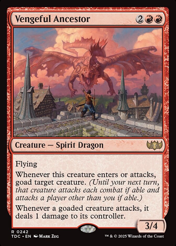 Vengeful Ancestor 242 (Commander: Tarkir: Dragonstorm)  | Good Games North