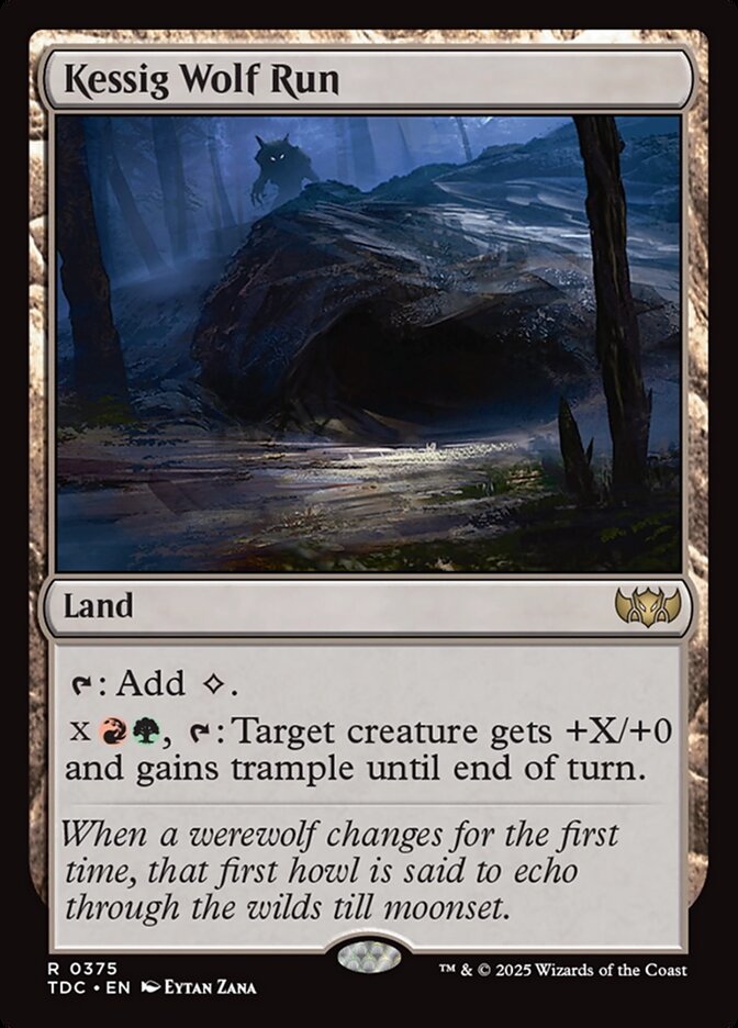 Kessig Wolf Run (Commander: Tarkir: Dragonstorm)  | Good Games North