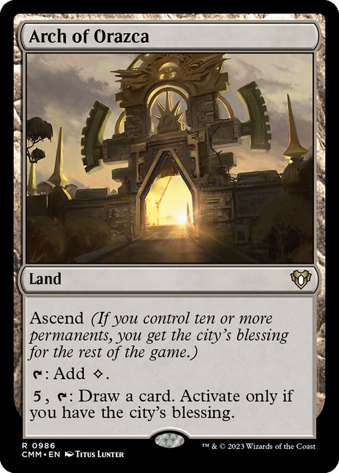 Arch of Orazca 986/451 (Commander Masters)  | Good Games North