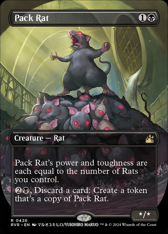 Pack Rat 426/291 (Ravnica Remastered)  - Borderless | Good Games North