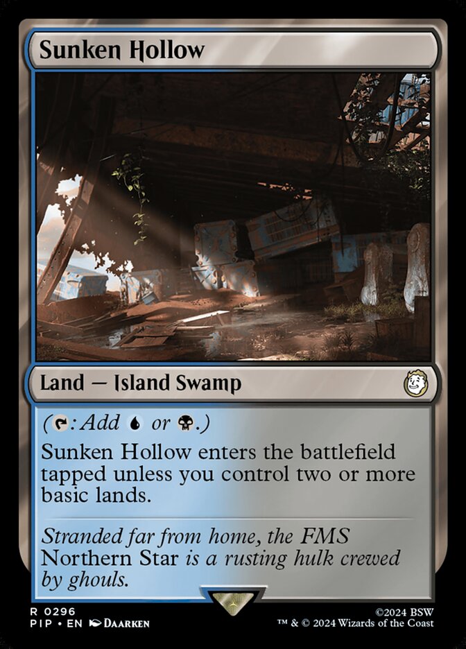 Sunken Hollow 296/326 (Universes Beyond: Fallout)  | Good Games North