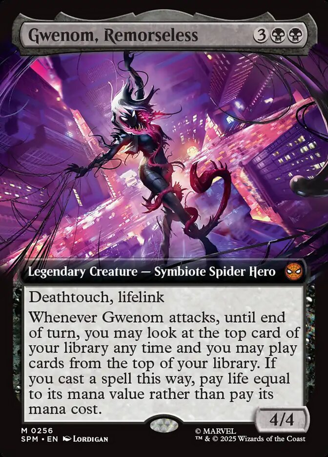 Gwenom Remorseless Extended Art 256 (Marvel's Spider-Man)  - Extended Art | Good Games North