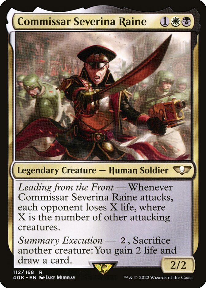 Commissar Severina Raine (Universes Beyond: Warhammer 40,000)  | Good Games North