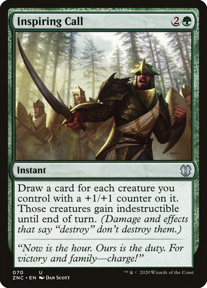 Inspiring Call 70/142 (Commander: Zendikar Rising)  | Good Games North