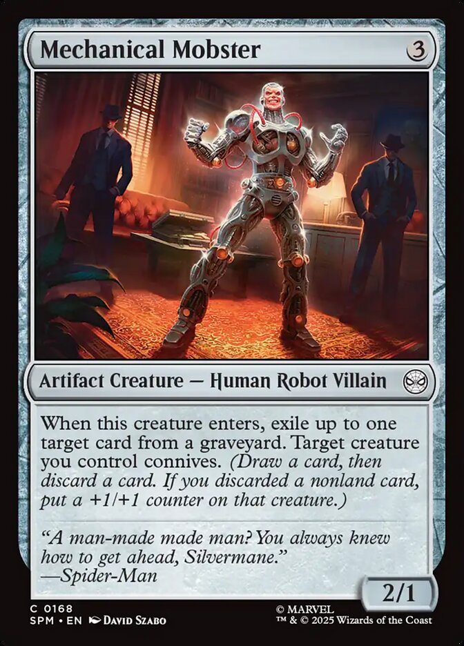 Mechanical Mobster 168 (Marvel's Spider-Man)  - Foil | Good Games North