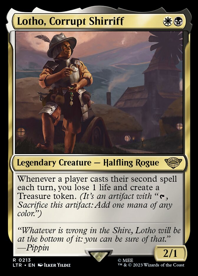 Lotho, Corrupt Shirriff 213 (Universes Beyond: The Lord of the Rings: Tales of Middle-earth)  | Good Games North