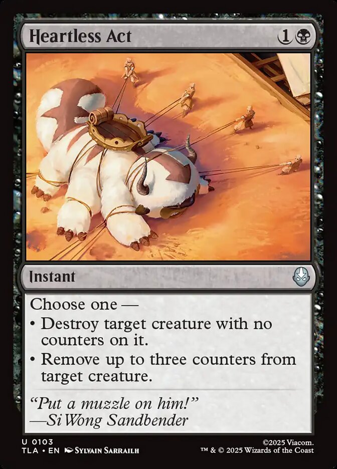 Heartless Act 103 (Avatar: The Last Airbender)  - Foil | Good Games North