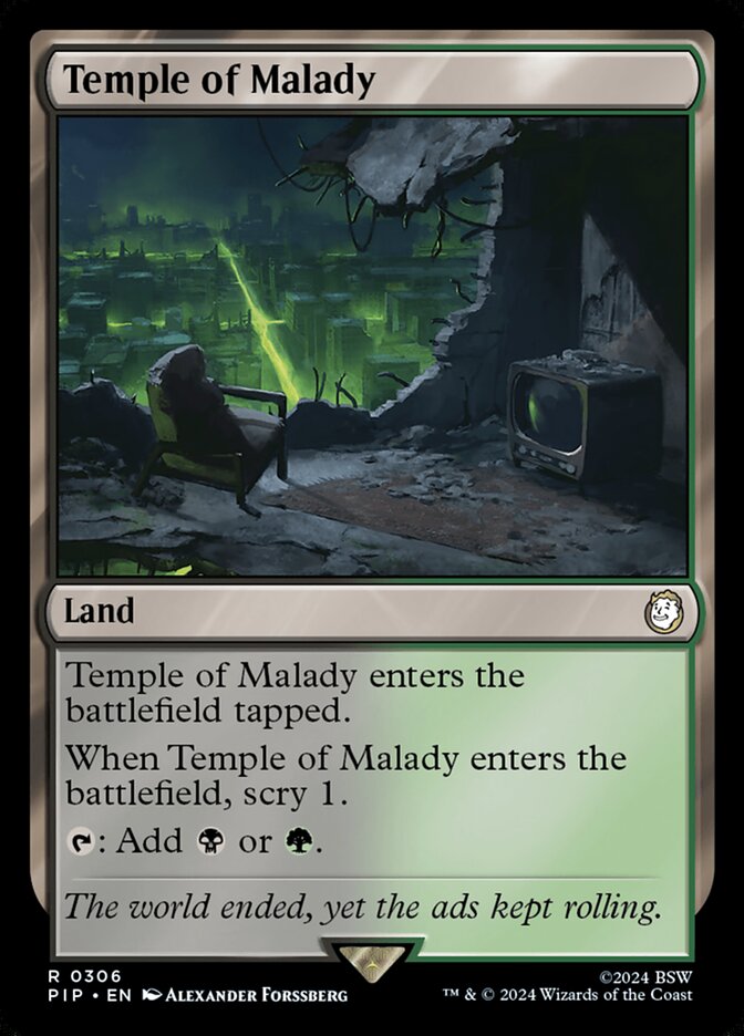 Temple of Malady (Universes Beyond: Fallout)  | Good Games North