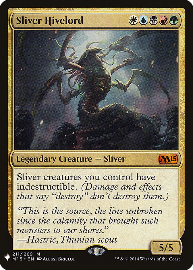 Sliver Hivelord (The List Reprints)  | Good Games North