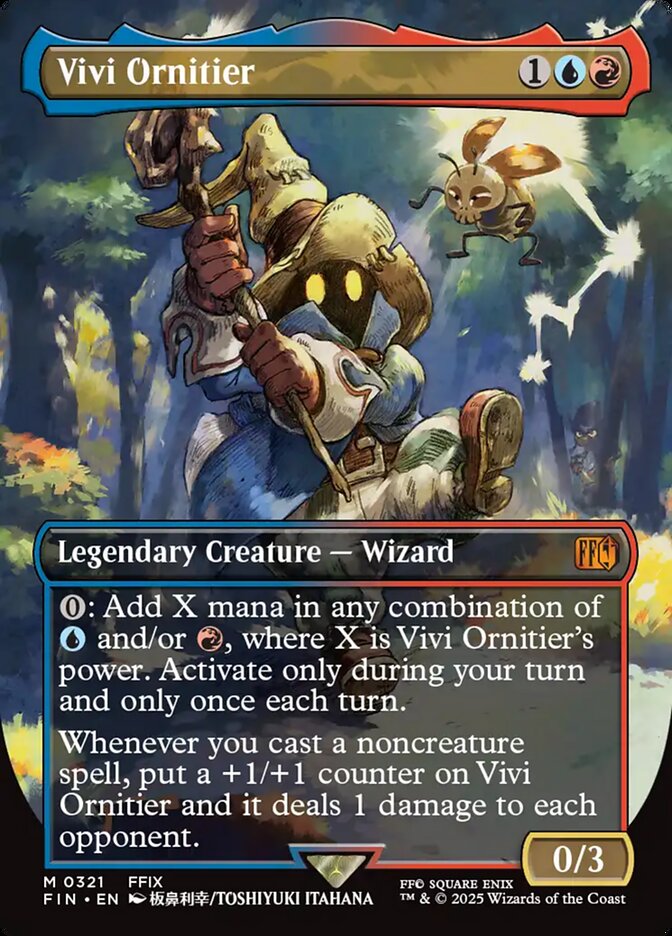 Vivi Ornitier  321/309 (FINAL FANTASY)  - Borderless Foil | Good Games North