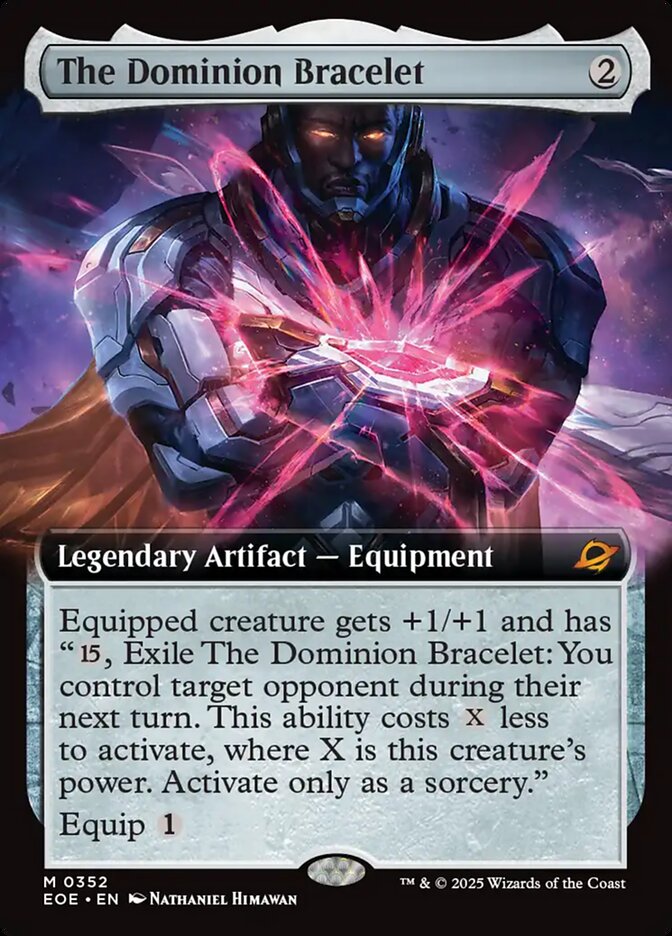 The Dominion Bracelet 352/276 (Edge of Eternities)  - Extended Art | Good Games North