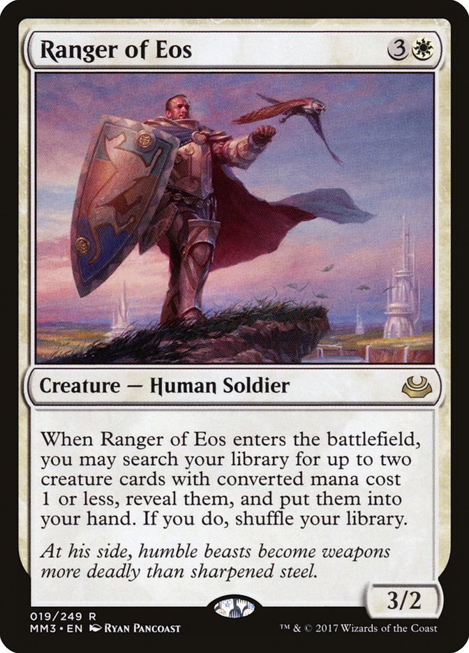 Ranger of Eos 19/249 (Modern Masters 2017)  | Good Games North
