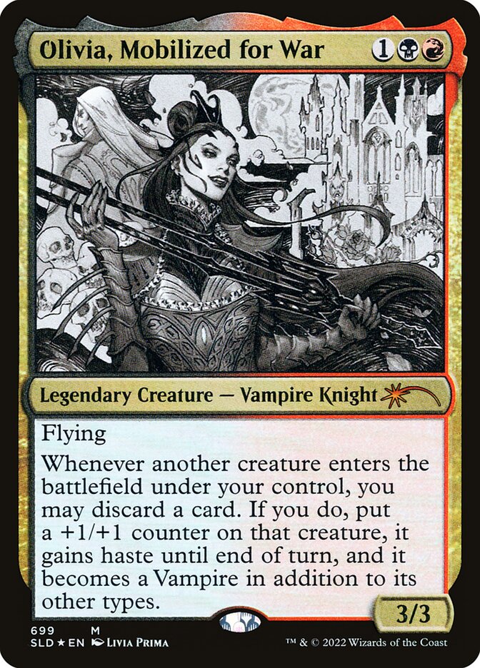 Olivia, Mobilized for War 699/1 (Secret Lair Drop Series)  - Foil | Good Games North