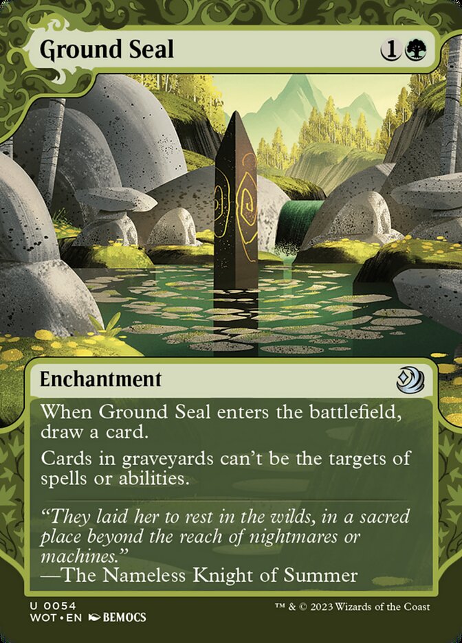 Ground Seal 54/63 (Wilds of Eldraine: Enchanting Tales)  - Showcase | Good Games North