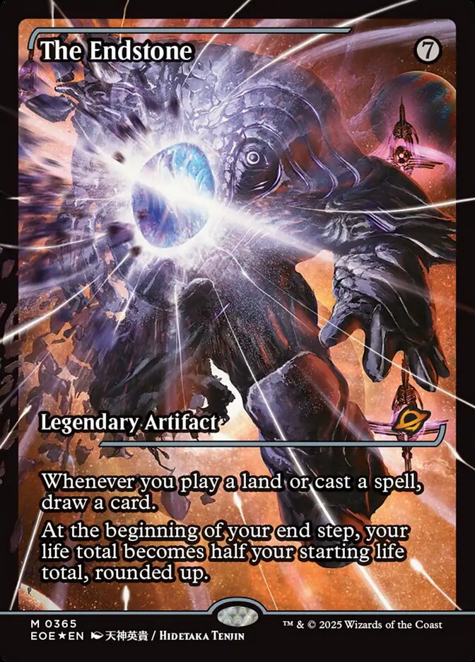The Endstone 365/276 (Edge of Eternities)  - Showcase Foil | Good Games North