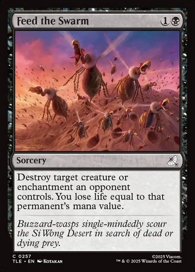 Feed the Swarm 257/317 (Avatar: The Last Airbender: Eternal-Legal)  - Foil | Good Games North