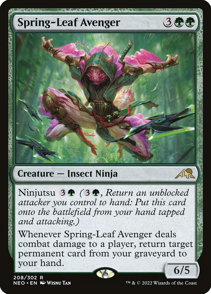 Spring-Leaf Avenger (Kamigawa: Neon Dynasty)  | Good Games North