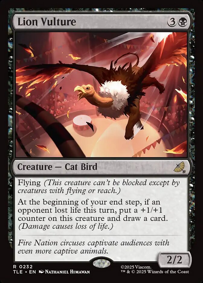 Lion Vulture 232 (Avatar: The Last Airbender: Eternal-Legal)  - Foil | Good Games North