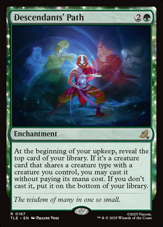 Descendants' Path 167/317 (Avatar: The Last Airbender: Eternal-Legal)  - Foil | Good Games North