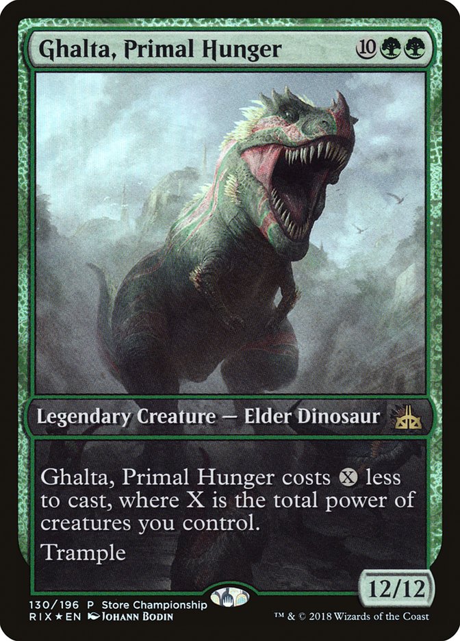 Ghalta, Primal Hunger (Game Day & Store Championship Promos)  - undefined | Good Games North