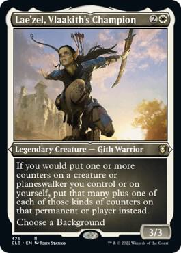 Lae'zel, Vlaakith's Champion 476 (Commander Legends: Battle for Baldur's Gate)  - Etched Foil | Good Games North
