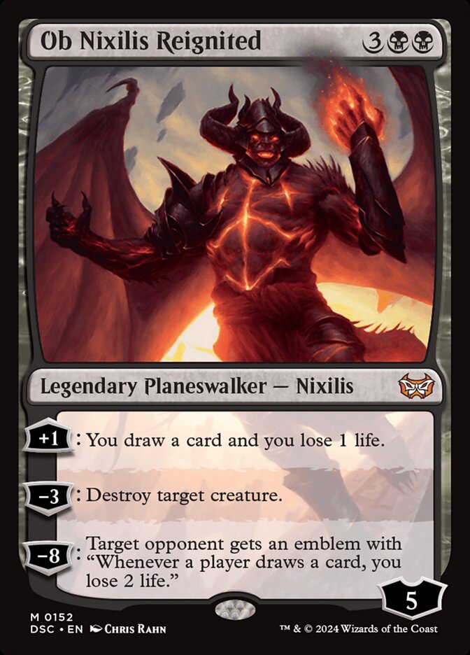 Ob Nixilis Reignited 152/40 (Commander: Duskmourn: House of Horror)  | Good Games North