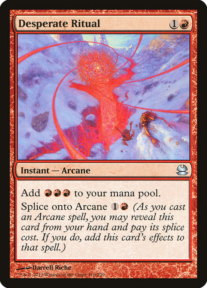 Desperate Ritual 110/229 (Modern Masters)  | Good Games North