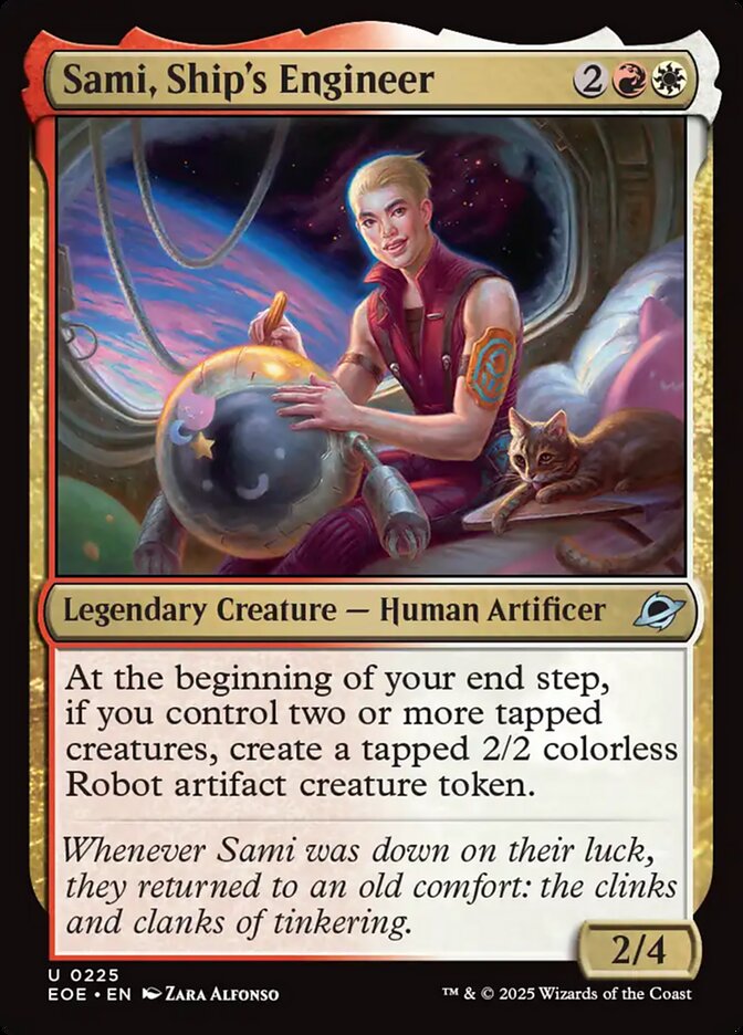 Sami, Ship's Engineer 225/276 (Edge of Eternities)  - Foil | Good Games North