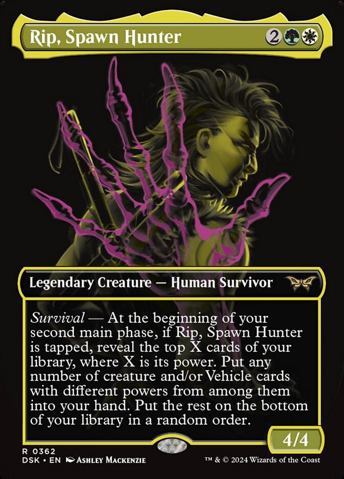 Rip, Spawn Hunter 362 (Duskmourn: House of Horror)  - Borderless | Good Games North