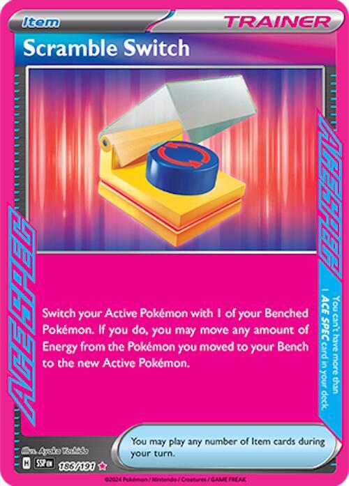 Scramble Switch 186/191 (SV08: Surging Sparks)  - Holofoil | Good Games North