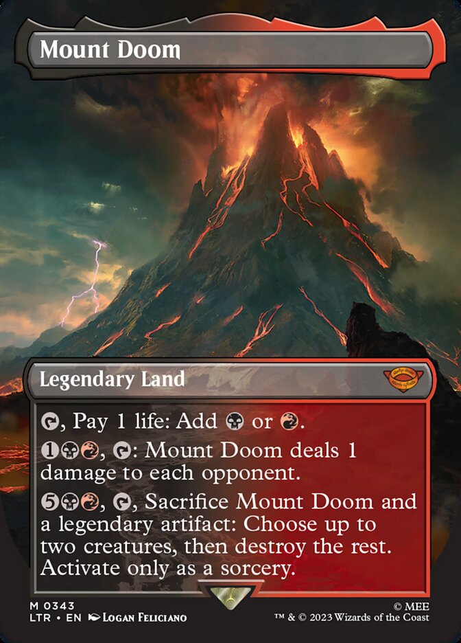 Mount Doom (Universes Beyond: The Lord of the Rings: Tales of Middle-earth)  | Good Games North