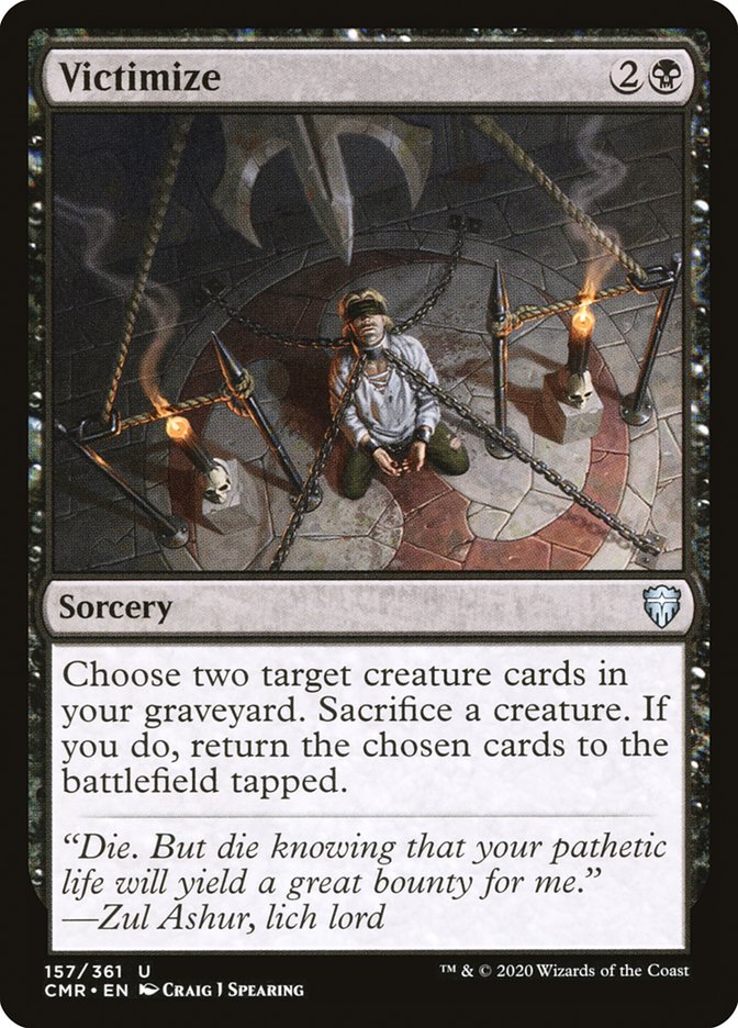 Victimize 157 (Commander Legends)  - Foil | Good Games North
